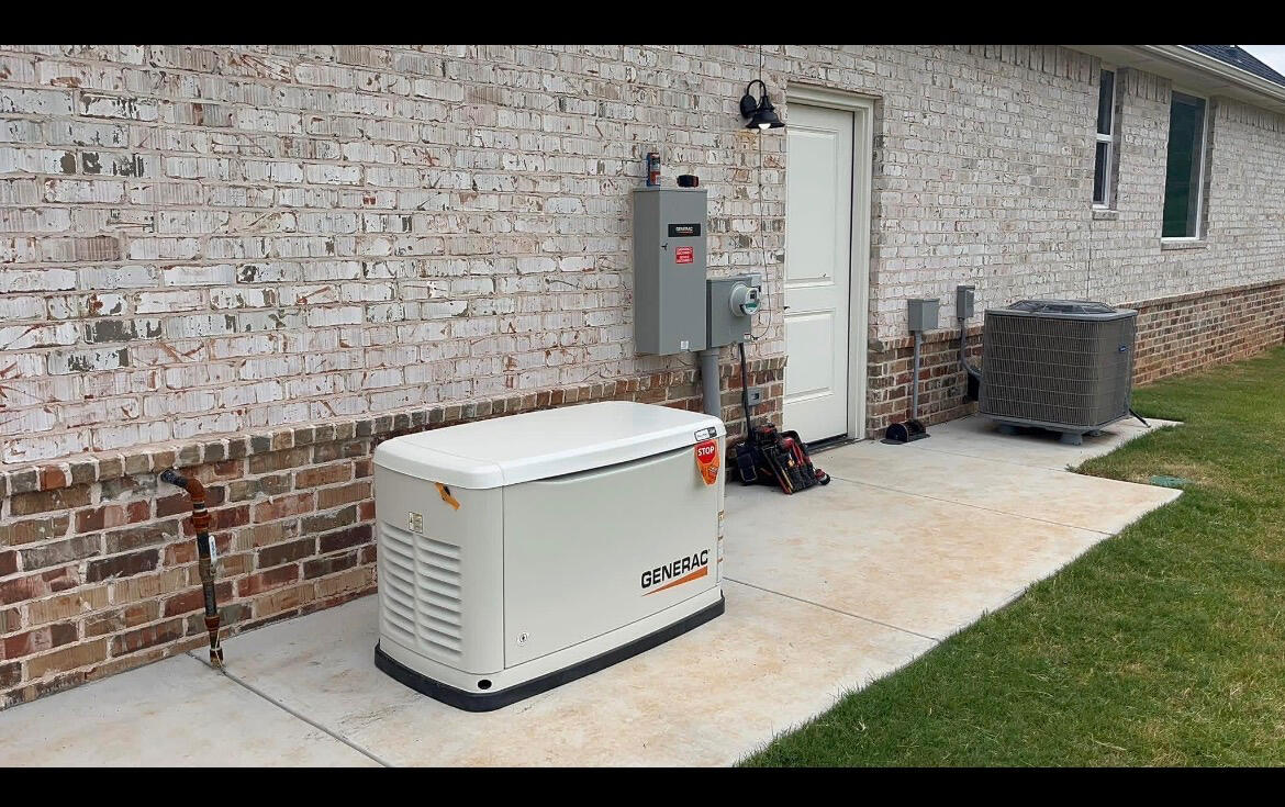 New 24kw Generac Standby Generator- Homeowners Won’t Have To Ever Worry About Oklahoma Storms Again ⛈️